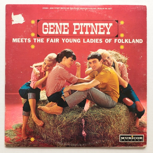 Gene Pitney – Meets The Fair Young Ladies Of Folkland - 12" Vinyl LP MS 3007 EX - Picture 1 of 9